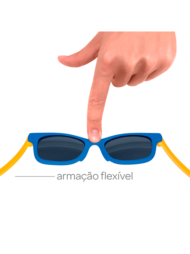 Óculos de Sol Bebê/Infantil Buba Baby Azul 17133