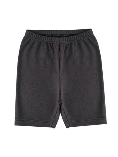 Short Ciclista Infantil Algodão Tuck Kids 19319 Cinza
