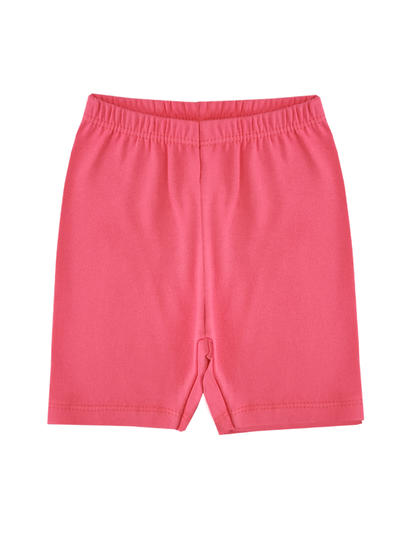 Short Ciclista Infantil Algodão Tuck Kids 19319 Cinza