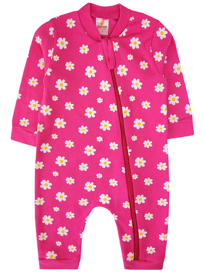 Macacão Infantil Peluciado Fleece Macaco Freedom 18202 Pink